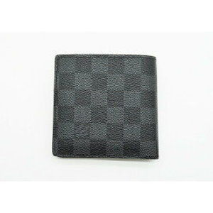 Louis Vuitton Portefeuille Marco Wallet Damier Graphite Black